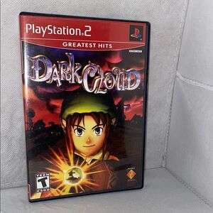 Sony PlayStation 2 Dark Cloud Greatest Hits Video Game Case